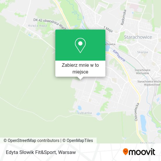 Mapa Edyta Słowik Fit&Sport