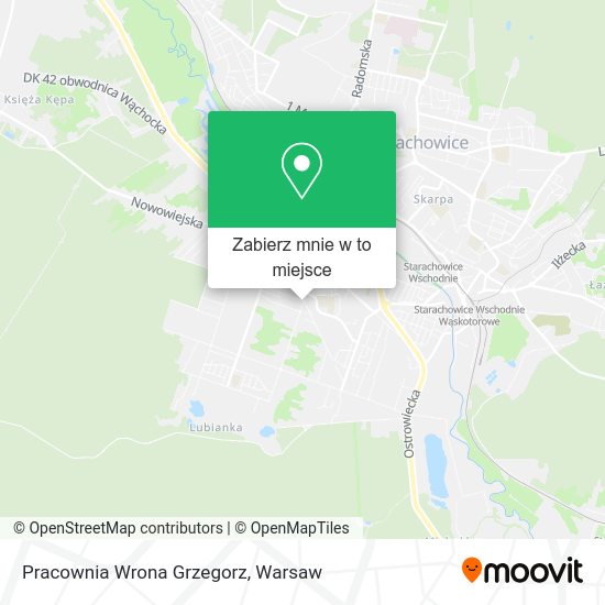 Mapa Pracownia Wrona Grzegorz