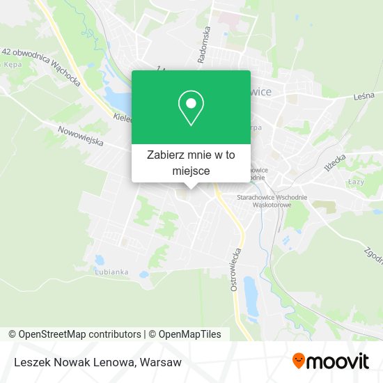 Mapa Leszek Nowak Lenowa