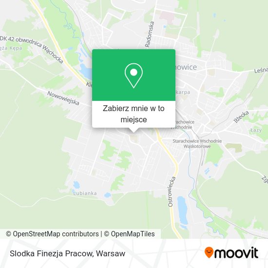 Mapa Slodka Finezja Pracow