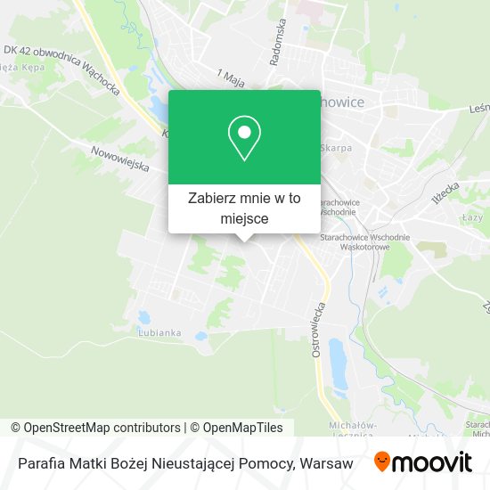 Mapa Parafia Matki Bożej Nieustającej Pomocy