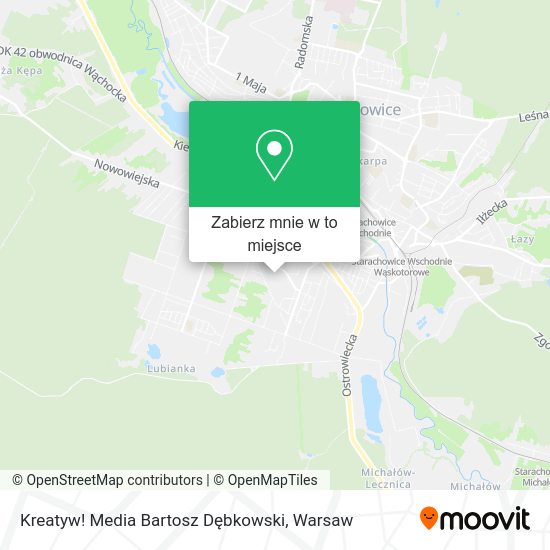 Mapa Kreatyw! Media Bartosz Dębkowski