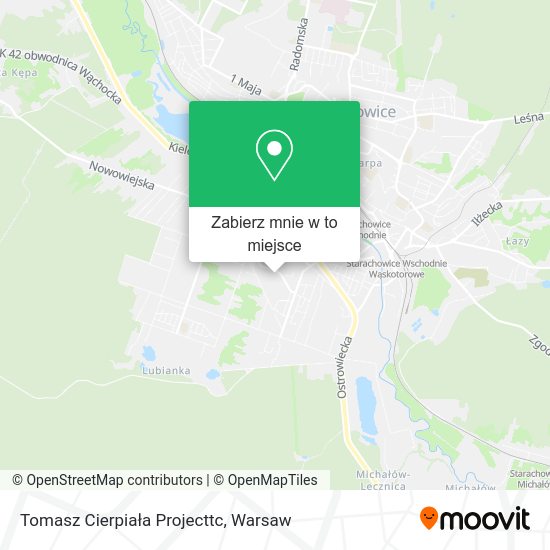 Mapa Tomasz Cierpiała Projecttc