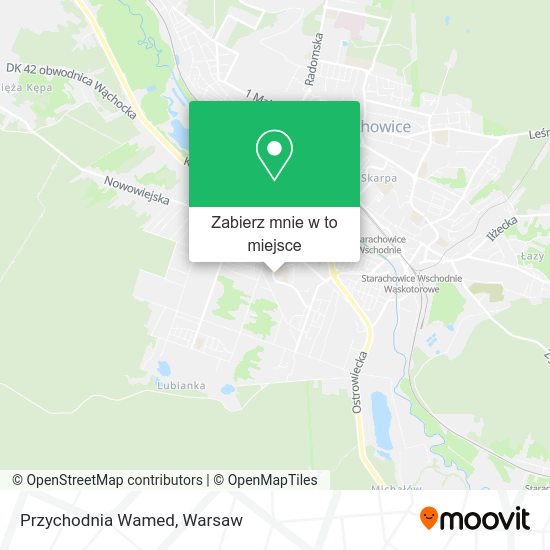 Mapa Przychodnia Wamed