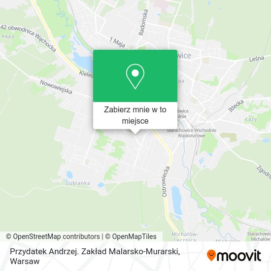 Mapa Przydatek Andrzej. Zakład Malarsko-Murarski