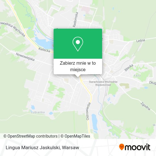 Mapa Lingua Mariusz Jaskulski