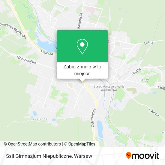 Mapa Ssil Gimnazjum Niepubliczne