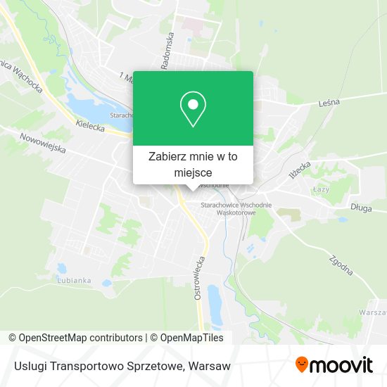 Mapa Uslugi Transportowo Sprzetowe