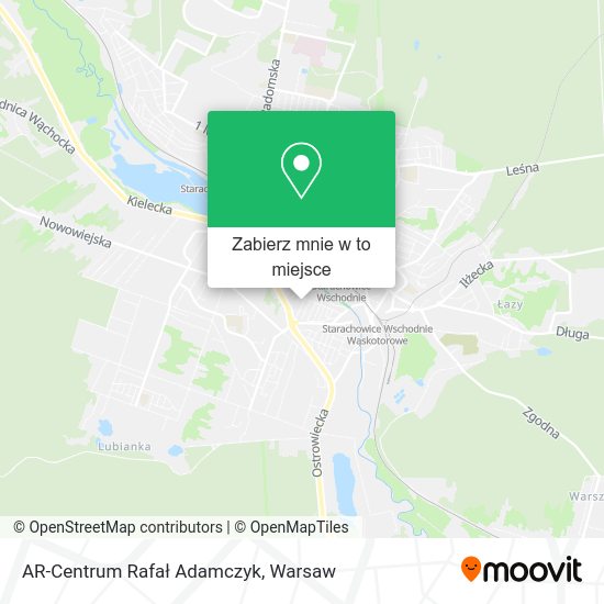 Mapa AR-Centrum Rafał Adamczyk