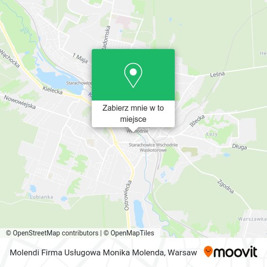 Mapa Molendi Firma Usługowa Monika Molenda