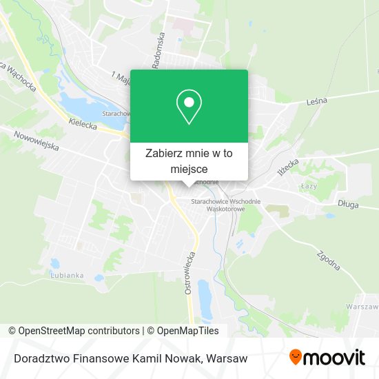 Mapa Doradztwo Finansowe Kamil Nowak