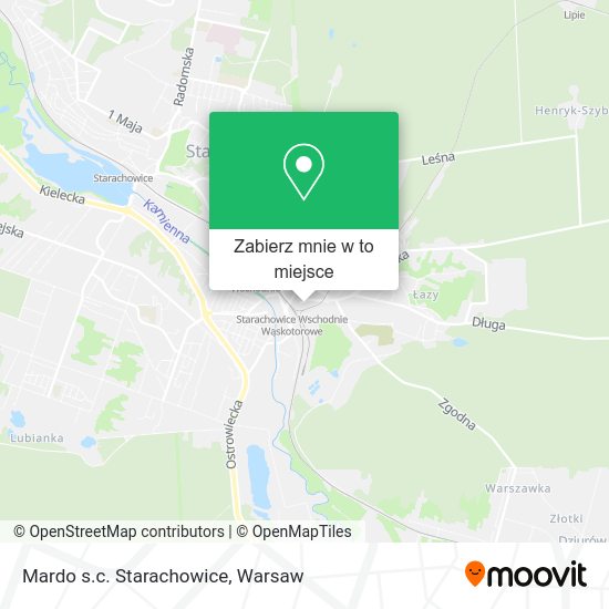 Mapa Mardo s.c. Starachowice