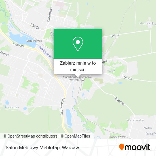 Mapa Salon Meblowy Meblotap