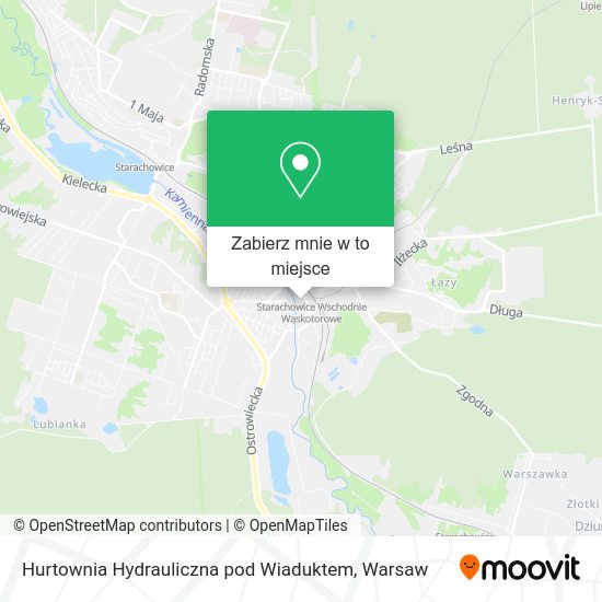 Mapa Hurtownia Hydrauliczna pod Wiaduktem