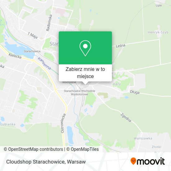 Mapa Cloudshop Starachowice