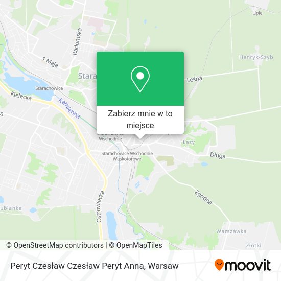 Mapa Peryt Czesław Czesław Peryt Anna