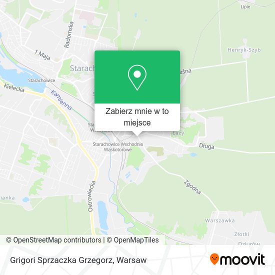 Mapa Grigori Sprzaczka Grzegorz