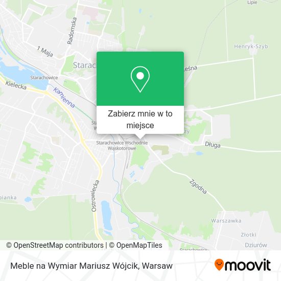 Mapa Meble na Wymiar Mariusz Wójcik