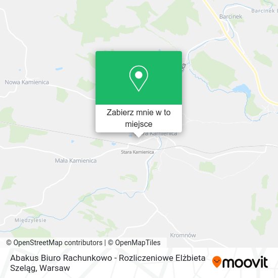 Mapa Abakus Biuro Rachunkowo - Rozliczeniowe Elżbieta Szeląg