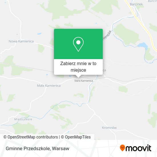 Mapa Gminne Przedszkole