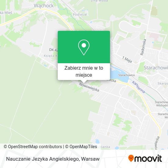 Mapa Nauczanie Jezyka Angielskiego