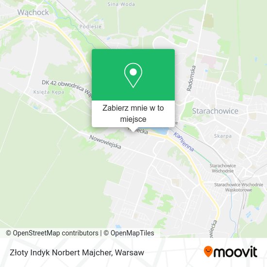 Mapa Złoty Indyk Norbert Majcher