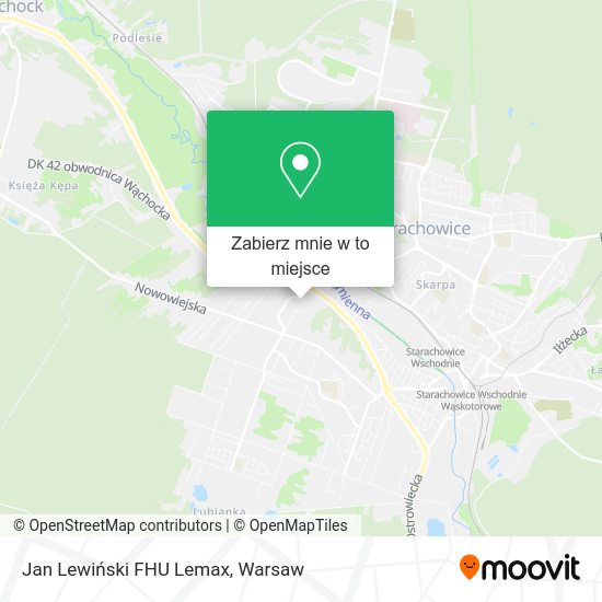 Mapa Jan Lewiński FHU Lemax