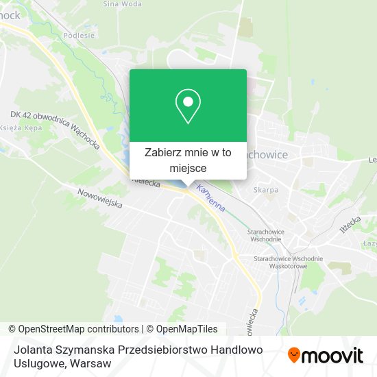 Mapa Jolanta Szymanska Przedsiebiorstwo Handlowo Uslugowe