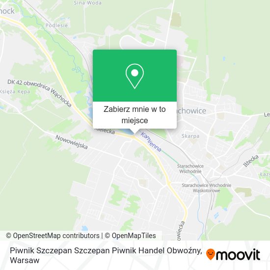 Mapa Piwnik Szczepan Szczepan Piwnik Handel Obwoźny