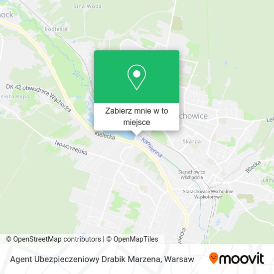 Mapa Agent Ubezpieczeniowy Drabik Marzena