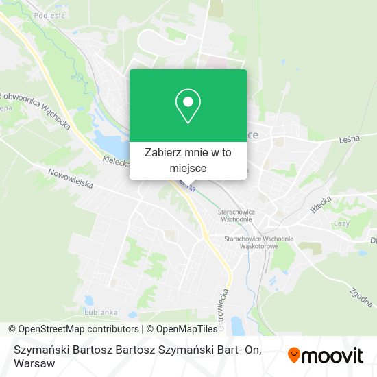 Mapa Szymański Bartosz Bartosz Szymański Bart- On