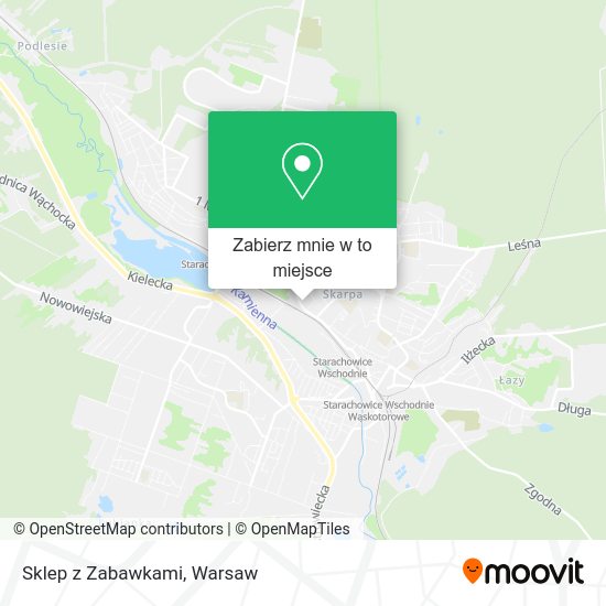 Mapa Sklep z Zabawkami