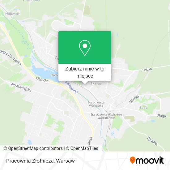 Mapa Pracownia Złotnicza