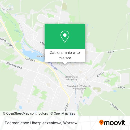 Mapa Pośrednictwo Ubezpieczeniowe