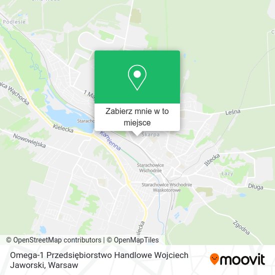 Mapa Omega-1 Przedsiębiorstwo Handlowe Wojciech Jaworski