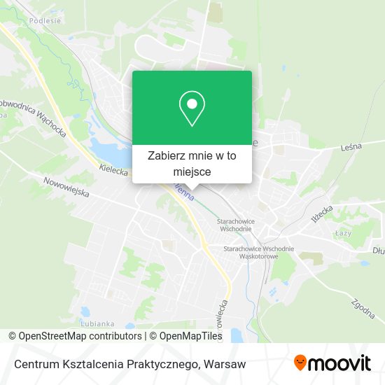 Mapa Centrum Ksztalcenia Praktycznego