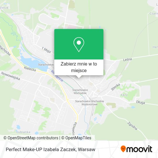 Mapa Perfect Make-UP Izabela Zaczek