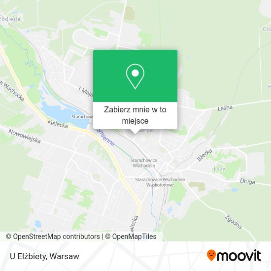 Mapa U Elżbiety