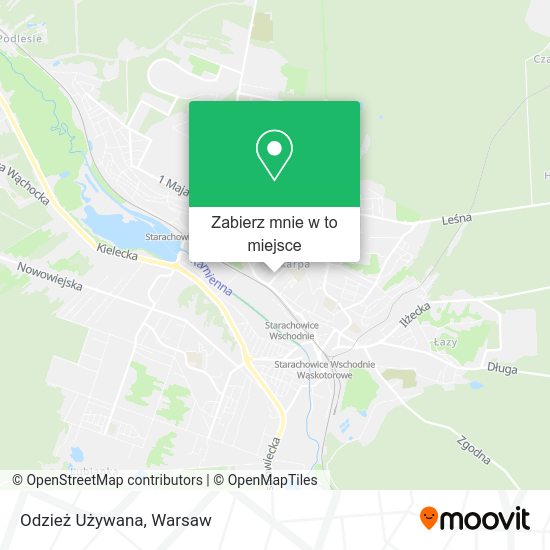 Mapa Odzież Używana