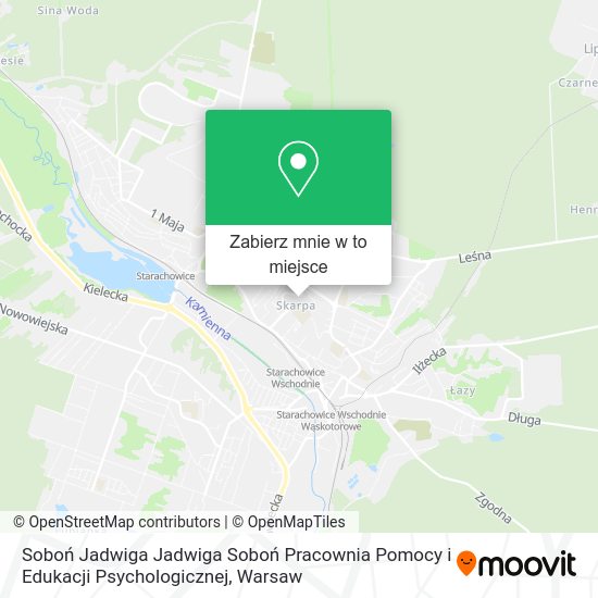 Mapa Soboń Jadwiga Jadwiga Soboń Pracownia Pomocy i Edukacji Psychologicznej