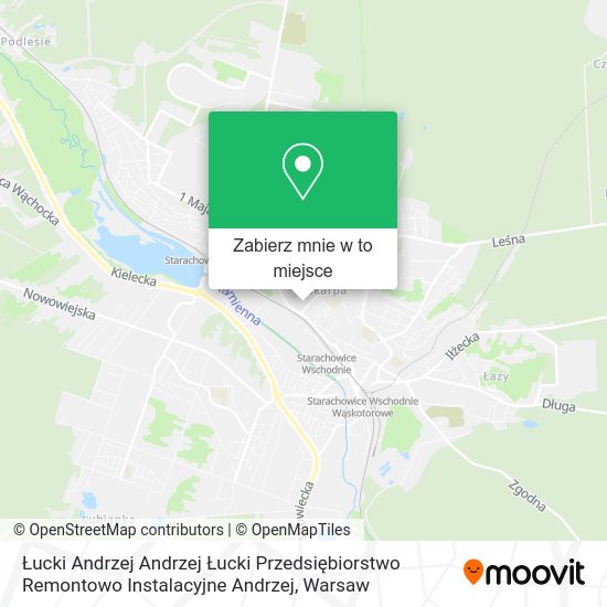 Mapa Łucki Andrzej Andrzej Łucki Przedsiębiorstwo Remontowo Instalacyjne Andrzej