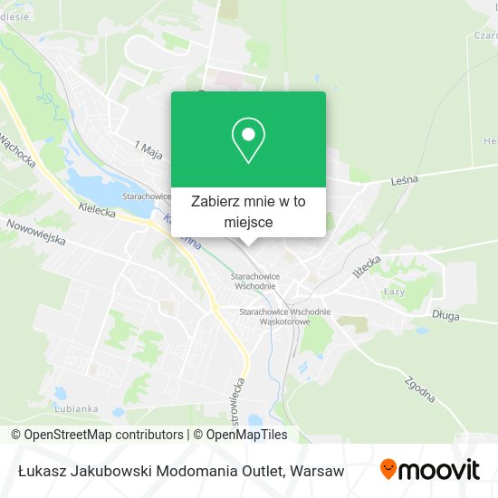 Mapa Łukasz Jakubowski Modomania Outlet