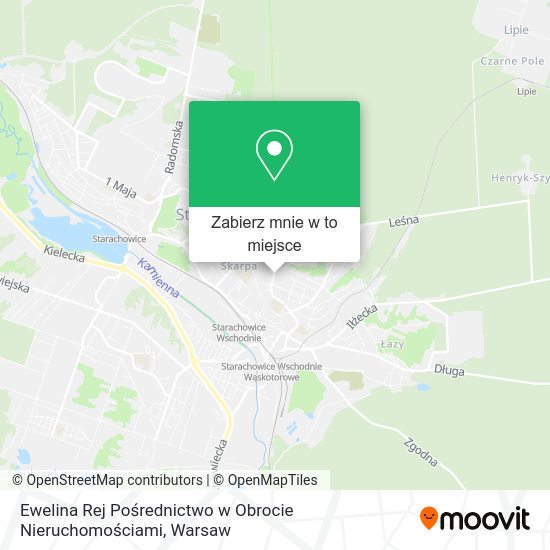 Mapa Ewelina Rej Pośrednictwo w Obrocie Nieruchomościami