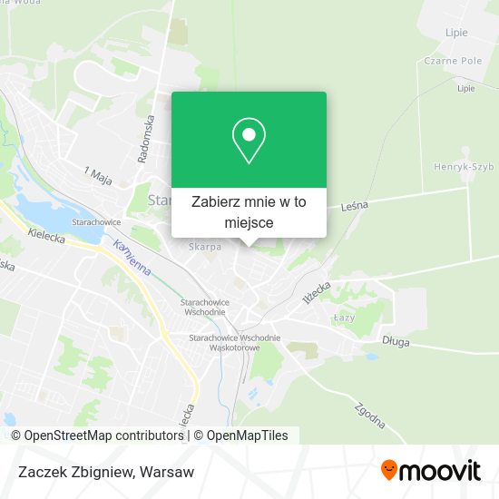 Mapa Zaczek Zbigniew