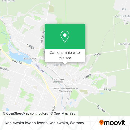 Mapa Kaniewska Iwona Iwona Kaniewska