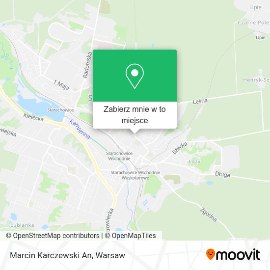 Mapa Marcin Karczewski An