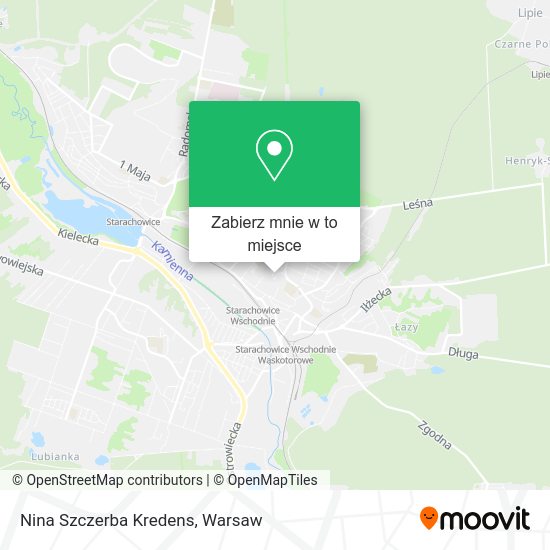 Mapa Nina Szczerba Kredens