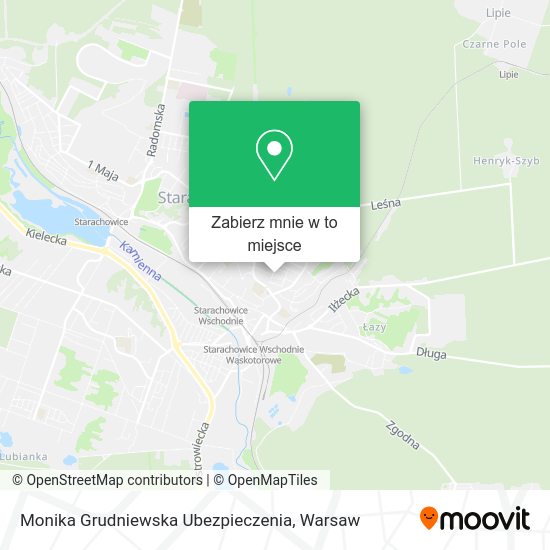 Mapa Monika Grudniewska Ubezpieczenia