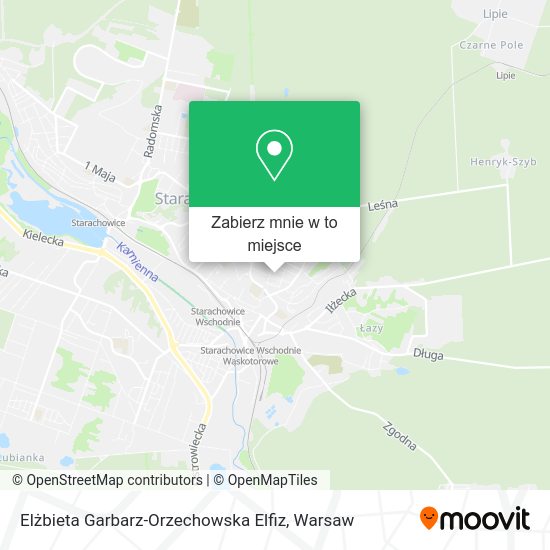 Mapa Elżbieta Garbarz-Orzechowska Elfiz