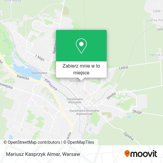 Mapa Mariusz Kasprzyk Almar